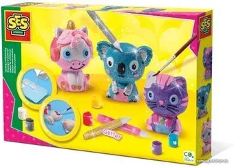 SES Creative Из гипса Блестящие животные 01289