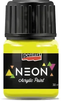 Pentart Neon 30 мл (желтый)