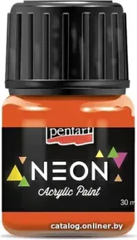Pentart Neon 30 мл (оранжевый)