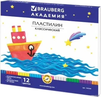 BRAUBERG Академия 103256 (12 цветов)
