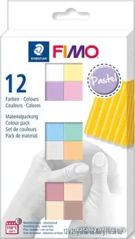 Fimo Soft Pastel Colours 8023 C12-3 (12x25 г)
