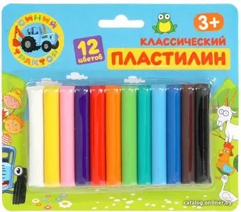 MultiArt Синий трактор MCB-12-BT (12 цветов)