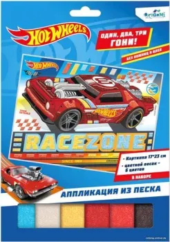 Origami Game Аппликация из песка Hot Wheels. Соперники 07353