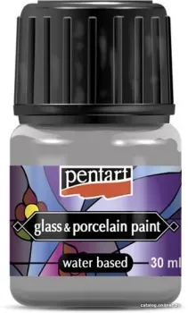 Pentart Glass&Porcelain 30 мл (серебро)