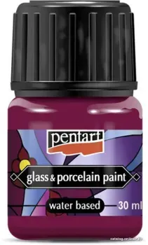 Pentart Glass&Porcelain 30 мл (маджента)