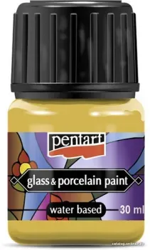 Pentart Glass&Porcelain 30 мл (золотой)