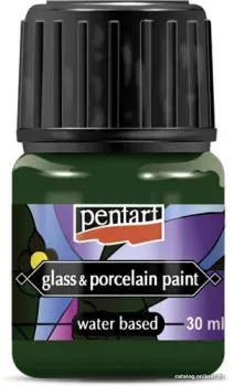 Pentart Glass&Porcelain 30 мл (зеленый)