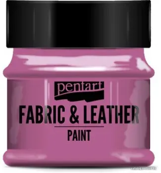 Pentart Fabric & Leather paint 50 мл (пурпурный)