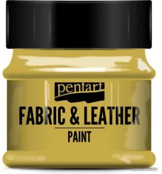 Pentart Fabric & Leather paint 50 мл (золото)