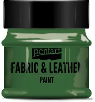 Pentart Fabric & Leather paint 50 мл (зеленый)
