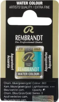 Rembrandt 863 05868631 (синий/зелёный/золотой хамелеон, кювета)