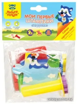 Мульти-пульти Штампики с ручкой. Игрушки ES_33894 (3 шт)