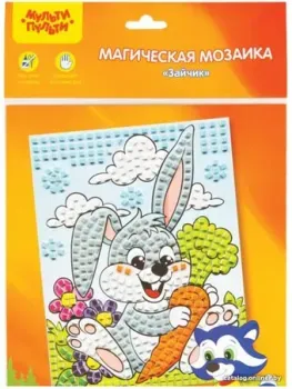 Мульти-пульти Мозаика магическая. Зайчик AP_16168
