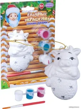 Bondibon Елочные украшения. Коровка ВВ4637