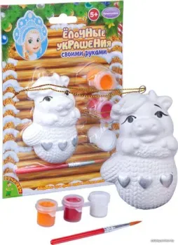Bondibon Елочные украшения. Коровка ВВ4636