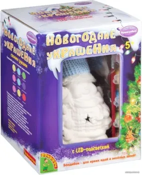 Bondibon Новогодние украшения. Сувенир снеговик ВВ2145