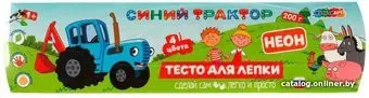 MultiArt Тесто Синий трактор PDNEON-STR