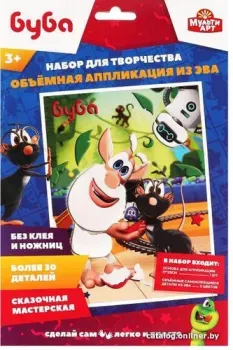 MultiArt Буба Аппликация из ЭВА EVAART-BUBA2
