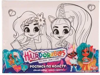 MultiArt Hairdorable 100CANV15X20-HD
