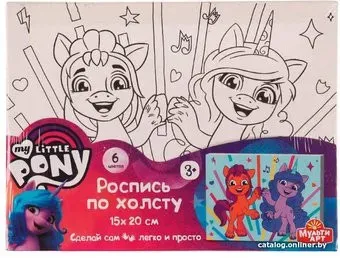 MultiArt Мой маленький пони 100CANV15X20-MLP