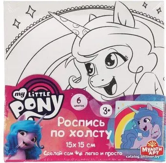 MultiArt Мой маленький пони 100CANV15X15-MLP1