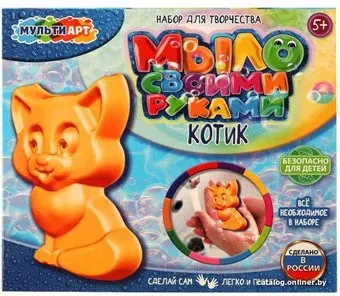 MultiArt Котик DIYSOAP-CAT