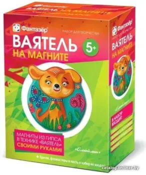 Фантазер Ваятель на магнитах Зверята Смайлик 707057