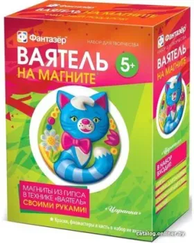 Фантазер Ваятель на магнитах Зверята Царапка 707056