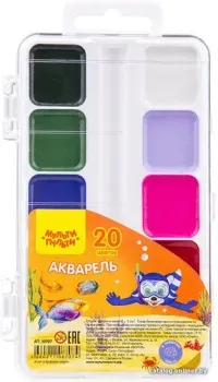 Мульти-пульти Енот в Красном море АП_10707 (20 цв)