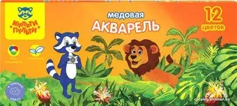Мульти-пульти Енот в джунглях АК_10698 (12 цв)