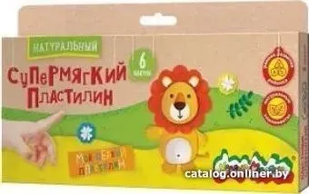 Каляка-Маляка Супермягкий натуральный ПКМ6-М (6 цв)
