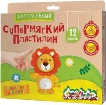 Каляка-Маляка Натуральный Супермягкий ПКМ12-М (12 цв)