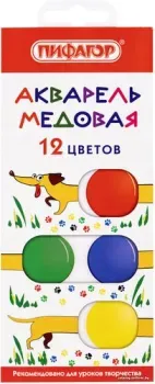 Пифагор Веселая такса 192007 (12 цв)