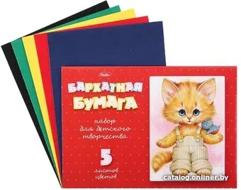 Hatber Котенок с птичкой 5Ббх5 13391