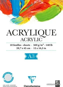 Clairefontaine Acrylic A3 96309C (10 л)