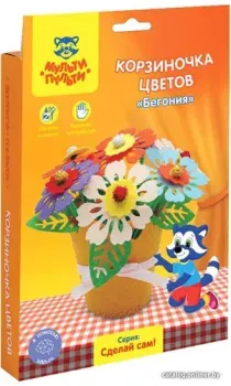Мульти-пульти Цветы из фетра. Бегония FF_31880