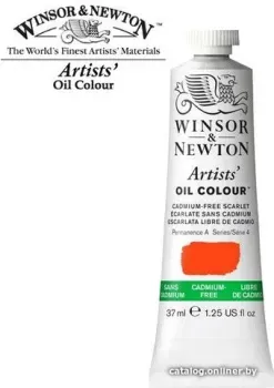 Winsor & Newton Artists Oil 1214903 (37 мл, беcкадмиевый алый)