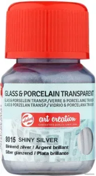 Talens Art Creation GlassPorcelain Transparent 8015 411380150 (30 мл, серебро)