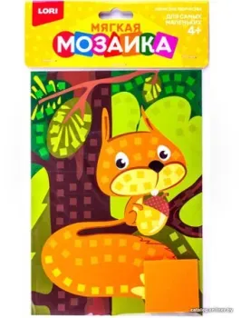 Lori Мягкая мозаика. Белочка Кэ-003