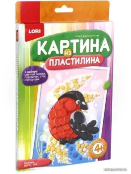 Lori Картина из пластилина. Снегирь Пз/Пл-002
