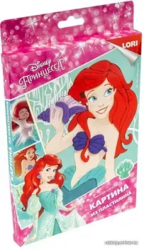 Lori Картина из пластилина. Disney Русалочка Пкд-019