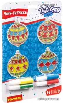 Bondibon Новогодние украшения. Витраж ВВ3431