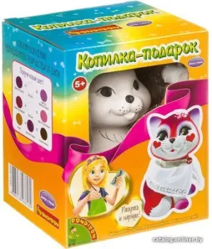 Bondibon Копилка-подарок. Кошечка ВВ3726