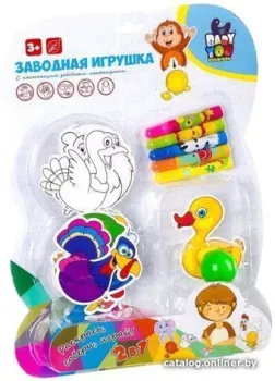 Bondibon Игрушка для раскрашивания Птицы ВВ2625