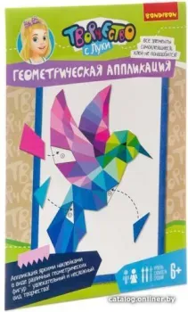 Bondibon Геометрическая аппликация. Колибри ВВ3351