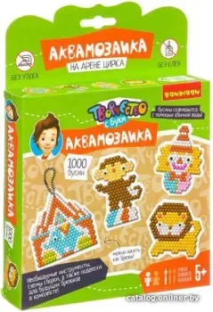 Bondibon Аквамозаика 1000 бусин! На арене цирка ВВ3406