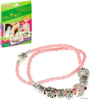 Bondibon Eva Moda Витой браслет с шармами ВВ4893