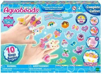 Aquabeads Аквамозаика Колечки делюкс 31751
