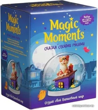 Magic Moments Волшебный шар Кот на крыше mm-30