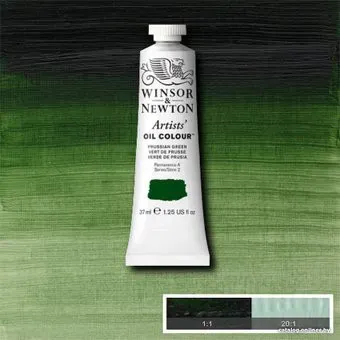 Winsor & Newton Artists Oil 1214540 (37 мл, берлинская зелень)